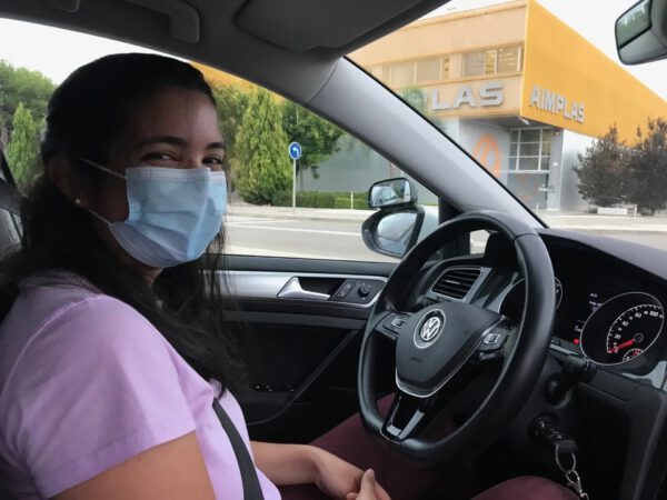 Autoescuela para cursos de reciclaje en Valencia -Alumna