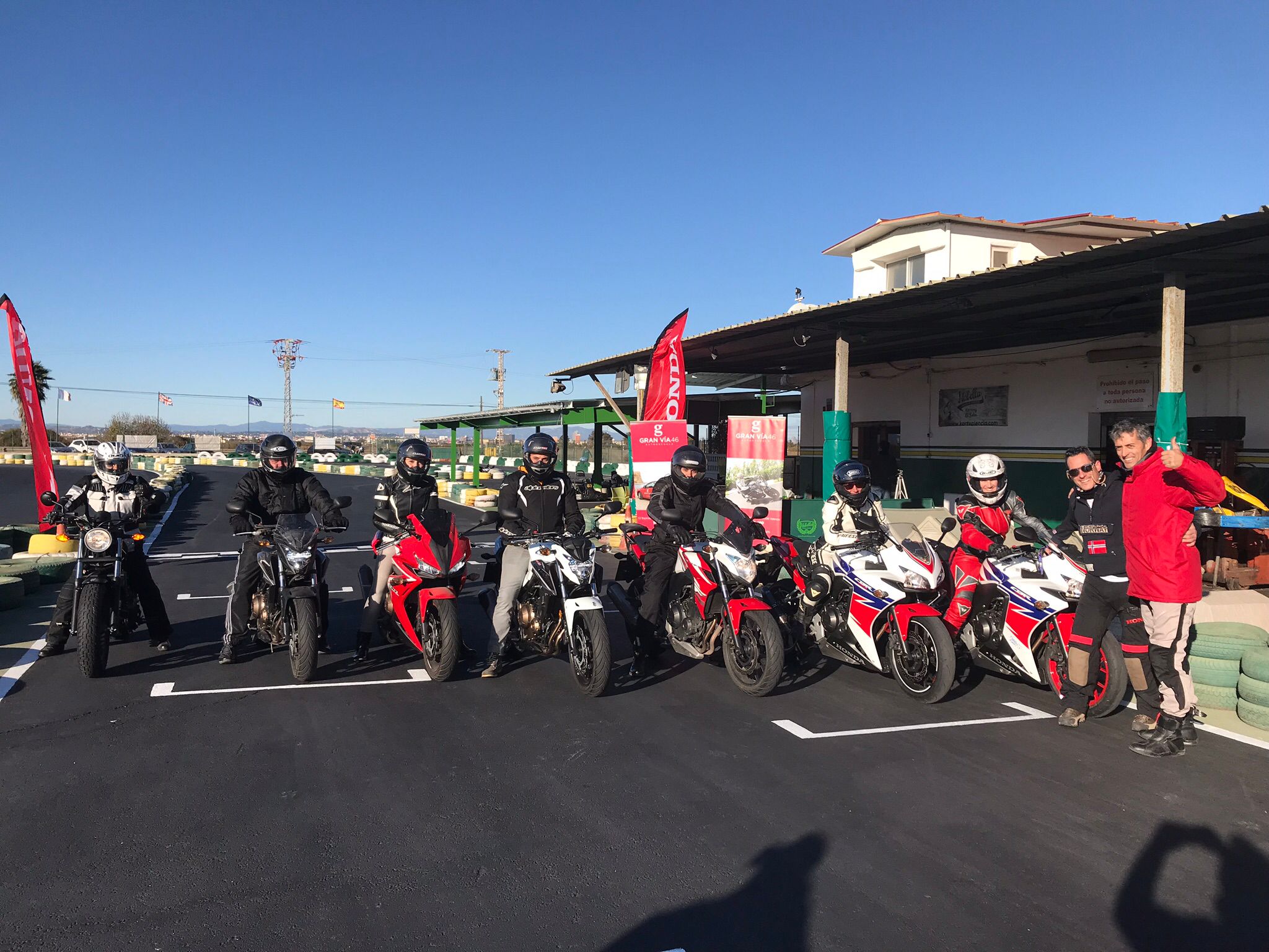 Conducción segura en moto Valencia -Curso