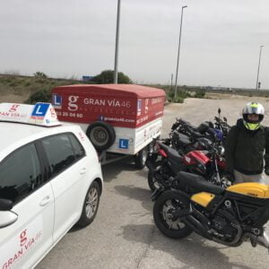 Curso de conducción de remolque en Valencia -Remolque
