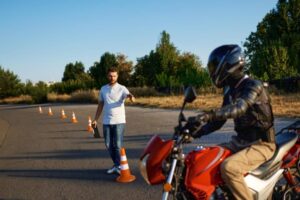 Curso carnet A en Valencia - Casco