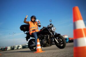 Curso carnet A en Valencia - Cono