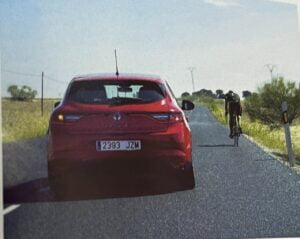 test carnet de conducir - circular bicicleta