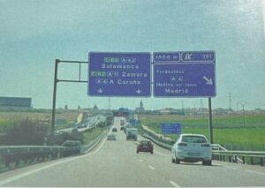 test carnet de conducir - minimo autovia