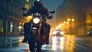 test carnet de conducir - motorista ciudad