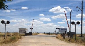 test carnet de conducir - paso a nivel