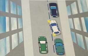 test carnet de conducir - recoger mercancia