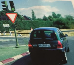 test carnet de conducir - señalizacion coche
