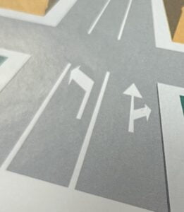 test carnet de conducir - via derecha